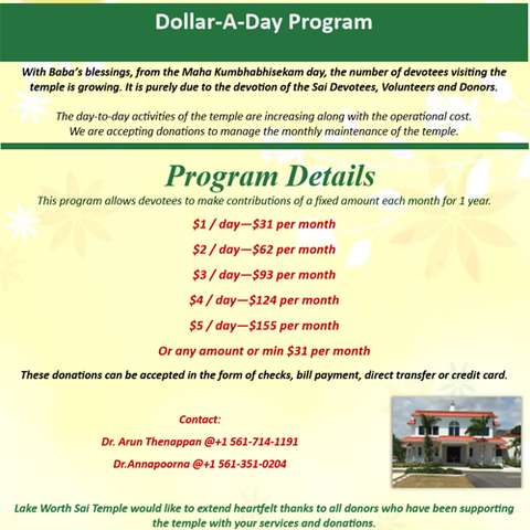 Dollar-A-Day program